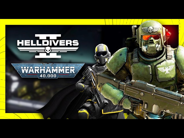 Helldivers 2 - Warhammer 40K Legendary Warbond Announced!