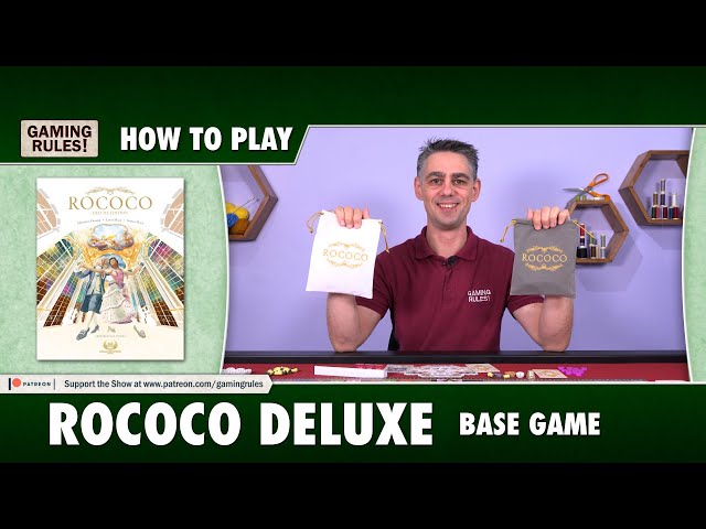 Rococo Deluxe - Cómo jugar - Reglas del juego base