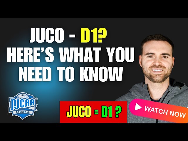 JUCO to D1 Baseball: What It Takes to Get Recruited!