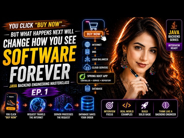 You Click "Buy Now"... But What Happens Next change How You See Software Forever  Java Backend Ep. 1