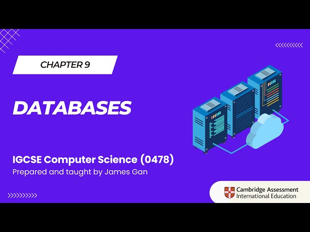 IGCSE Computer Science (2026-2028): C9 - Database (Terminology, SQL)