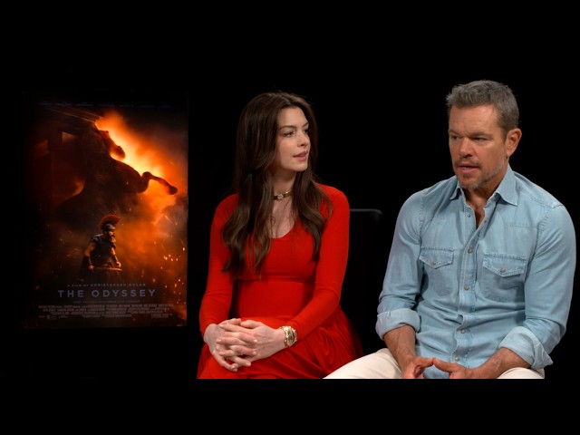 THE ODYSSEY | Exclusive Cast Interview