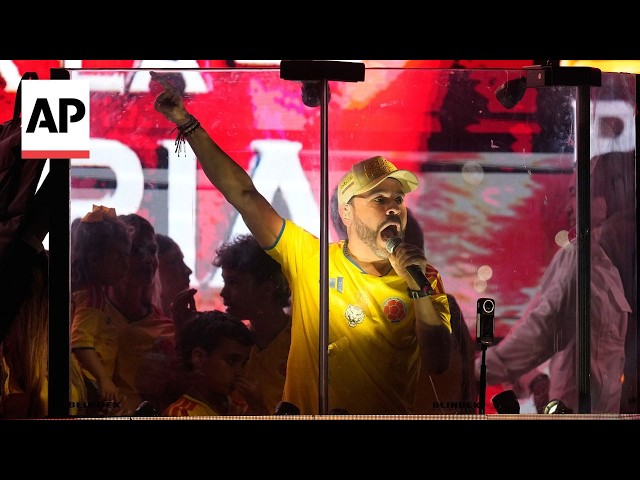 Pro-Trump candidate leads first round of voting in Colombia presidential election