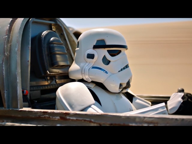A Stormtrooper Tries Podracing
