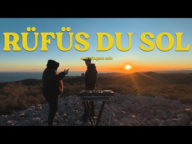 RÜFÜS DU SOL DJ MIX — Sunset in Barcelona Coast 🌅