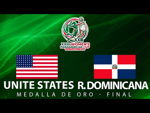 🔴 EN VIVO / LIVE: ESTADOS UNIDOS vs REPÚBLICA DOMINICANA | GRAN FINAL - Copa Panamericana 2026