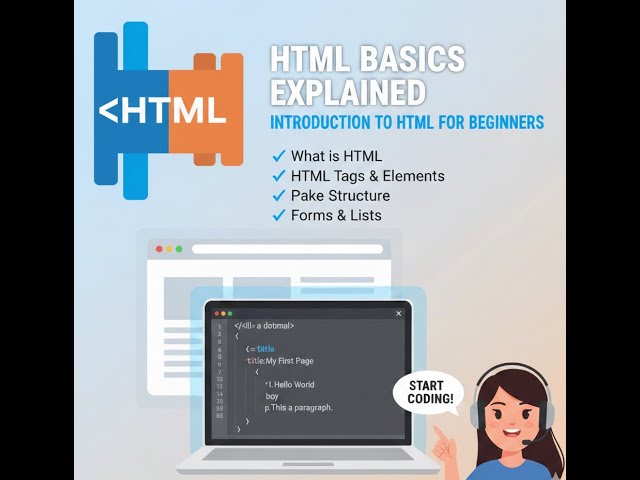 HTML Basics Explained | Introduction to HTML for Beginners