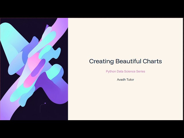How to Make Charts in Python (Matplotlib Basics)