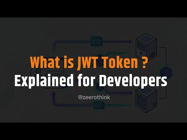 What is a JWT Token? Explained for Developers | zeerothink