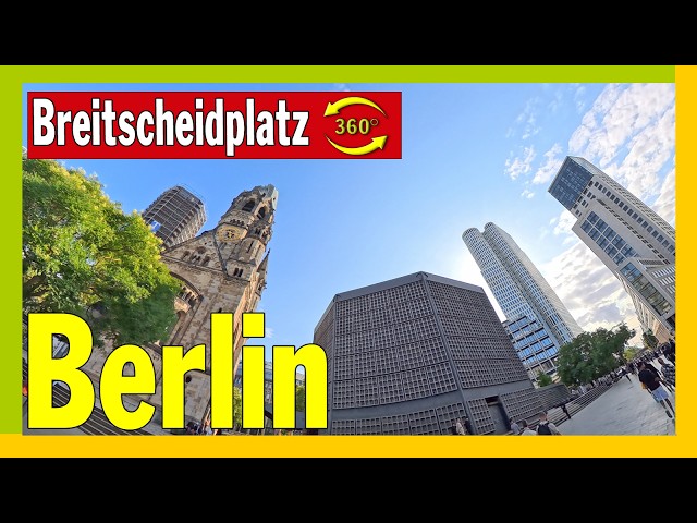 Der Breitscheidplatz im Berliner Ortsteil Charlottenburg bildet das pulsierende Herz der City West