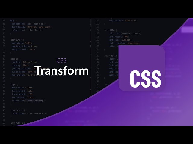 CSS transformations