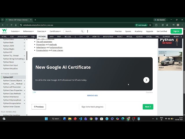 Object-Oriented Programming (OOP) in Python | Classes, Objects, self & Constructor Python Course #18