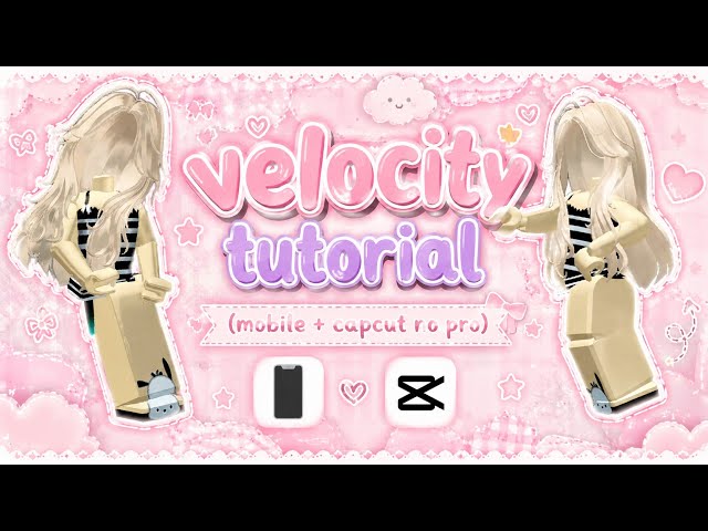 Roblox velocity tutorial (mobile + capcut without pro)#roblox 