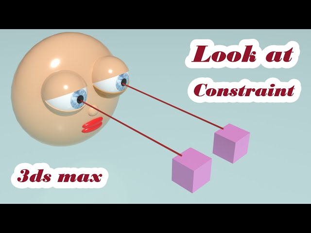 Look at constraint & motion capture in 3ds max no plugin / create game button