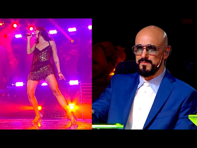 "Wow": Abel Pintos was stunned by Dana Gómez's Britney Spears performance