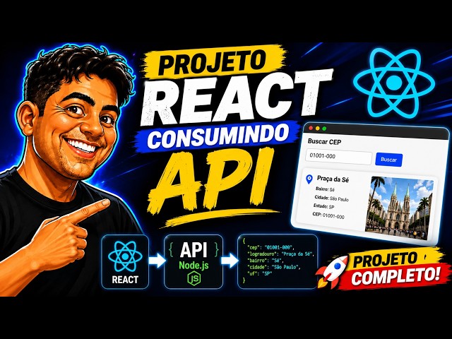 How to Create a Complete React Project | Consuming an API with Fetch, Node.js, and React Router