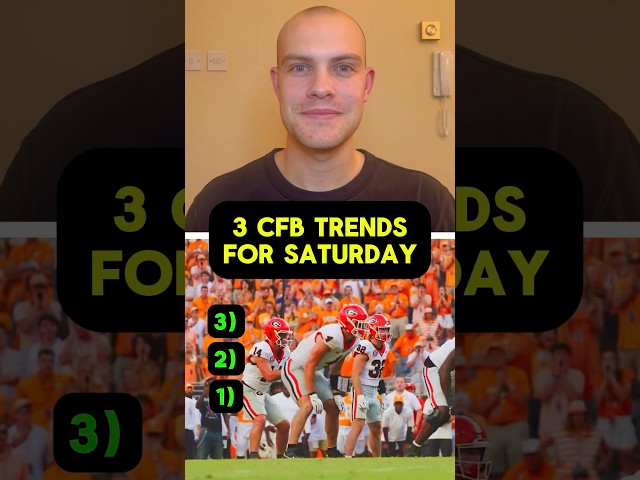3️⃣ CFB Picks for Saturday#cfb #collegefootball #sportsbetting