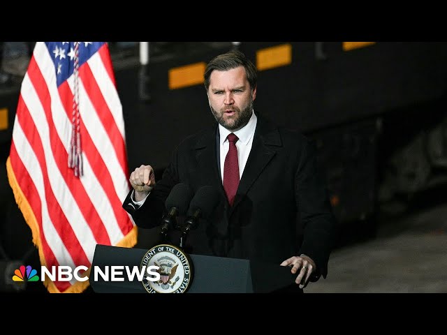 LIVE: Vance delivers remarks in Minneapolis after meeting with ICE | NBC News