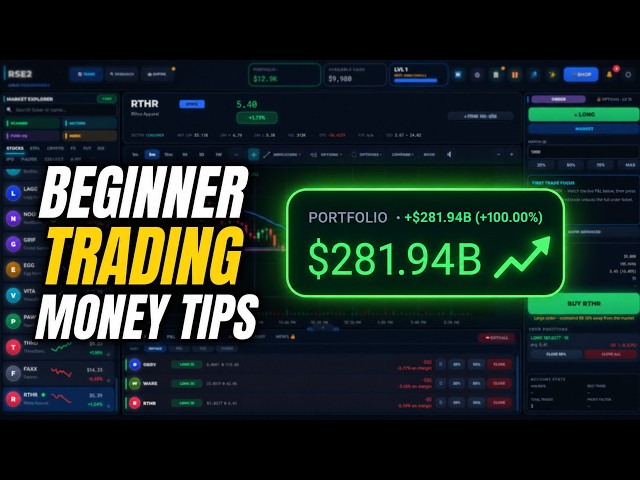 BEST BEGINNER TRADING GUIDE & MONEY TIPS in ROBLOX STOCK EXCHANGE 2