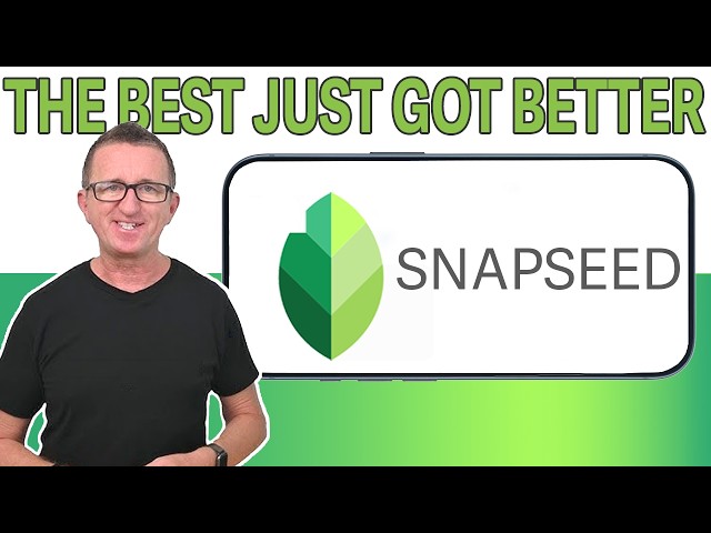 SNAPSEED - The best FREE photo editing app is now even better with new features and a CAMERA.