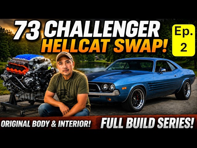 1970–73 Dodge Challenger Restoration Ep.2 | Hellcat Swap