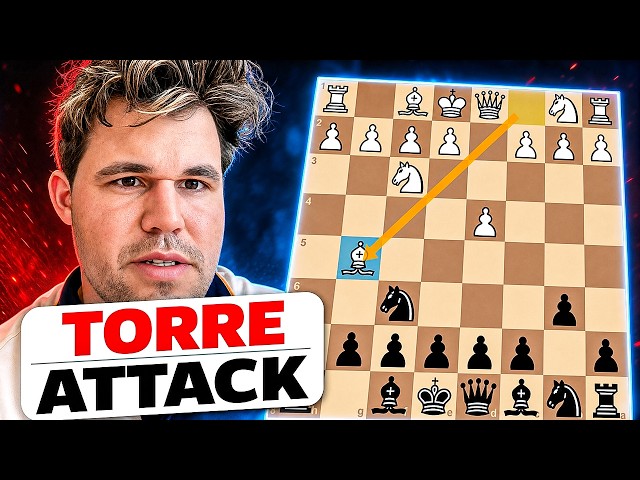Magnus Carlsen Teaches How to Beat the Torre Attack
