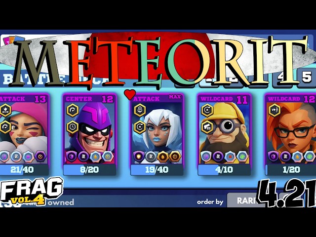 FRAG Pro Shooter - Legendary Meteorit max Team🔥Gameplay (iOS,Android)