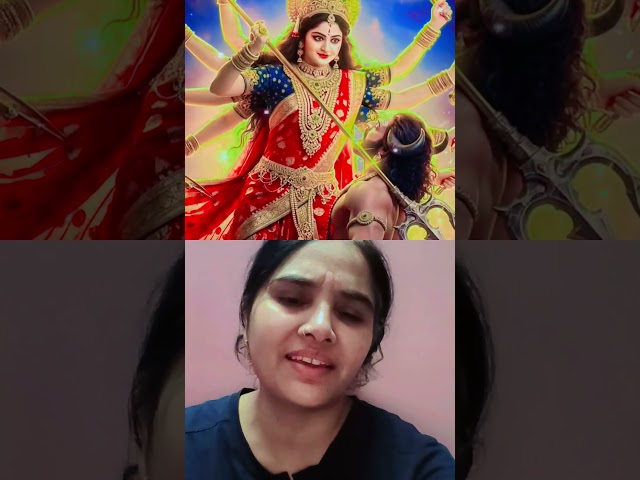 Jai Mata Di 🌺 With Goddess Durga's blessings, all of life's troubles are washed away #DurgaMaa #B...