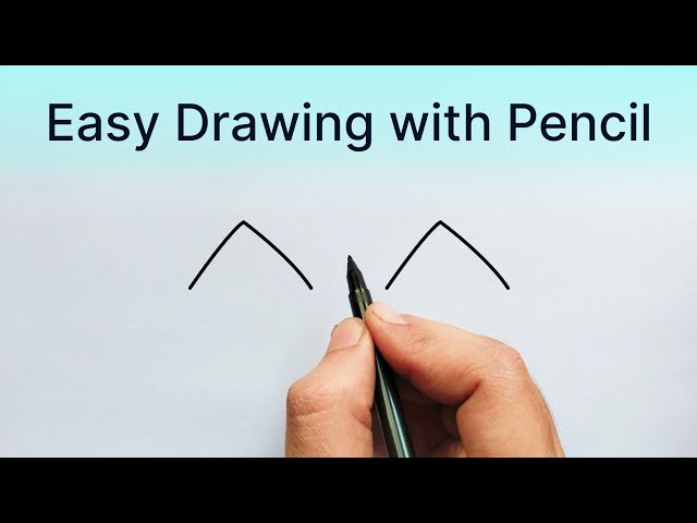 पेंसिल से सुंदर चित्र बनाना सीखें | Pencil Drawing | Scenery Drawing with Pencil
