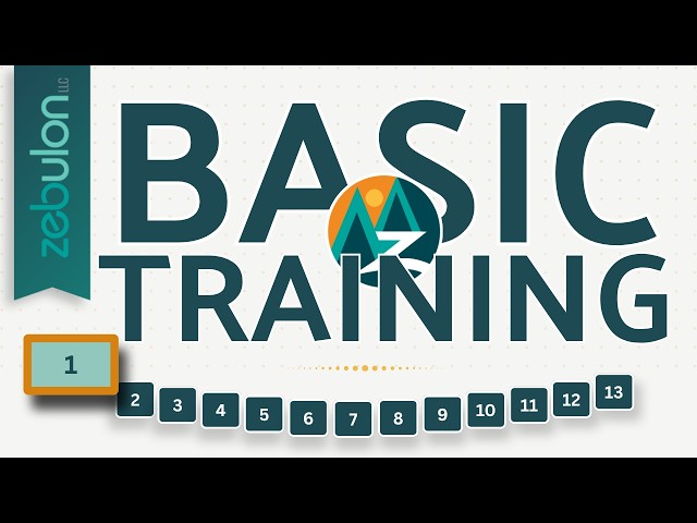 (Module 1) BASIC TRAINING by Zebulon LLC - The Multi-Vision