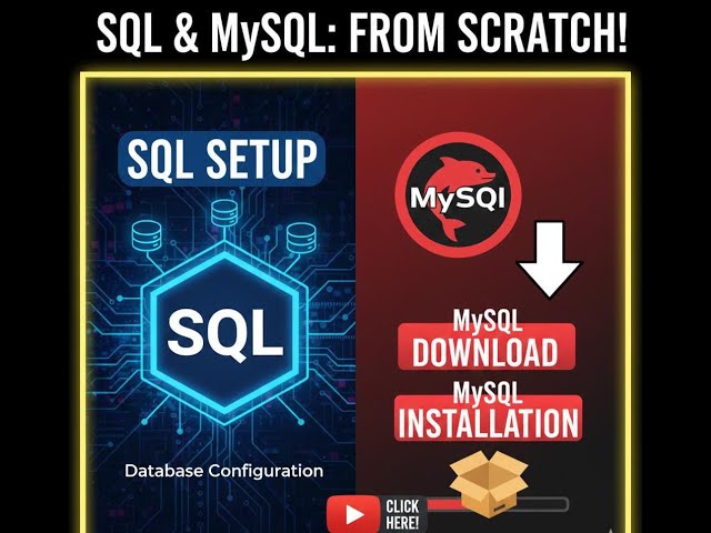 “How to Install MySQL & Set Up SQL Environment | Complete Step-by-Step Guide & Data Analysts”