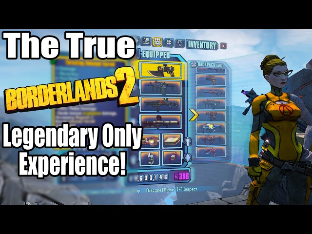 Can You TRULY Beat Borderlands 2 With ONLY Legendary Gear?