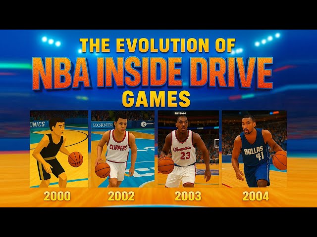 NBA Inside Drive: Every Game & Graphics Evolution Over the Years
