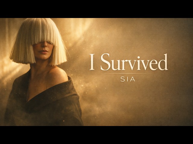 Sia - I Survived (2026 Lyrics Video) | Emotional Healing Anthem