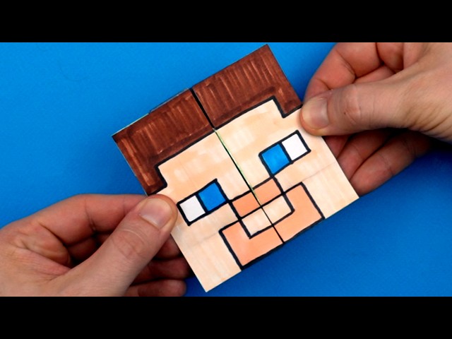 10 INSANE Minecraft Arts & Paper Crafts + Full Tutorials! (For Fans) 😱