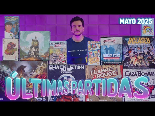 Últimas Partidas - Mayo 2025