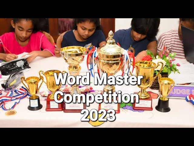 Word Master Competition - 2023