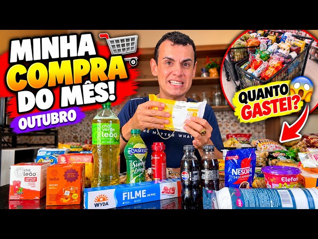 MY OCTOBER GROCERY HAUL 🛒 SEE EVERYTHING I BOUGHT AND HOW MUCH I SPENT!
