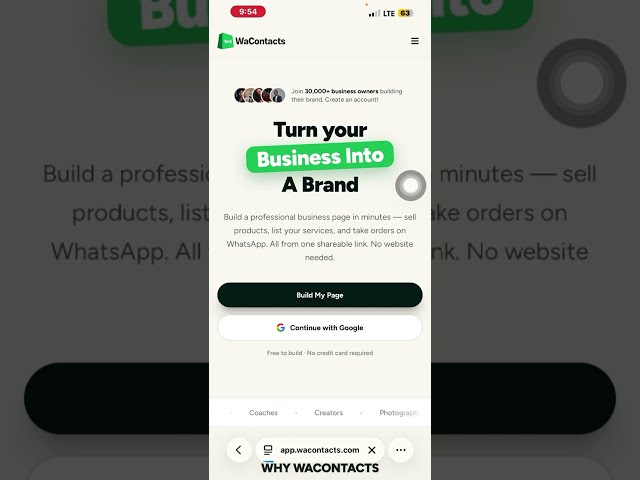 🚀 Launch Your Business Landing Page in 5 Minutes