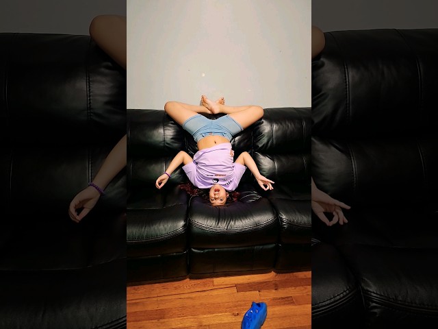 Now I'm hungry 😁 #comedy #headstand #moms #funny #fun #viral #skits