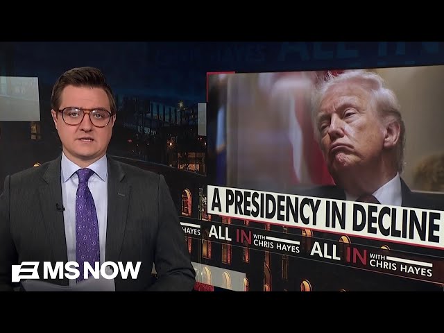‘Desperate’: Hayes says unpopular Trump can’t ‘talk his way out of' this