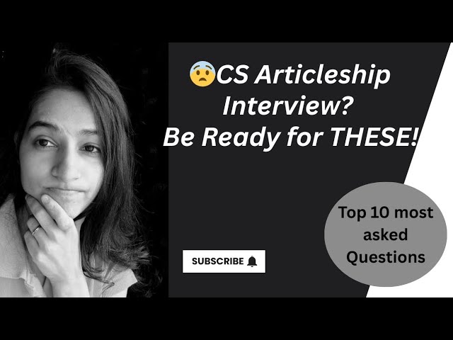 Top 10 CS Articleship Interview Questions ⁉️