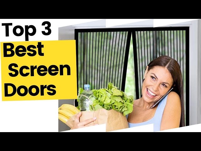 Best Screen Doors (That Perfectly Suit Your Home) in 2023