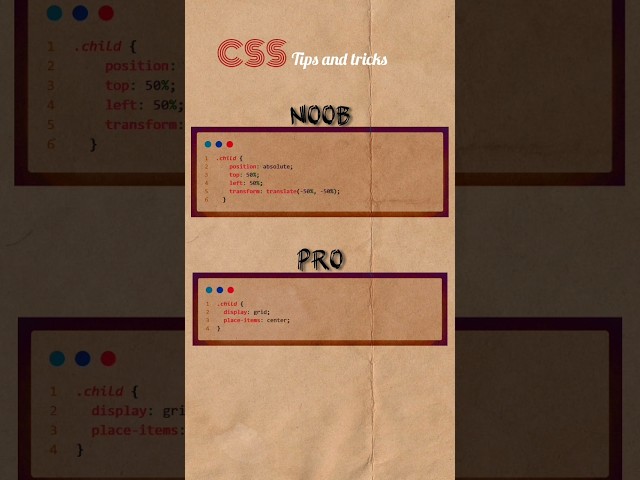 css tips and tricks◻️#tutorial #noobvspro #coding #python #shorts