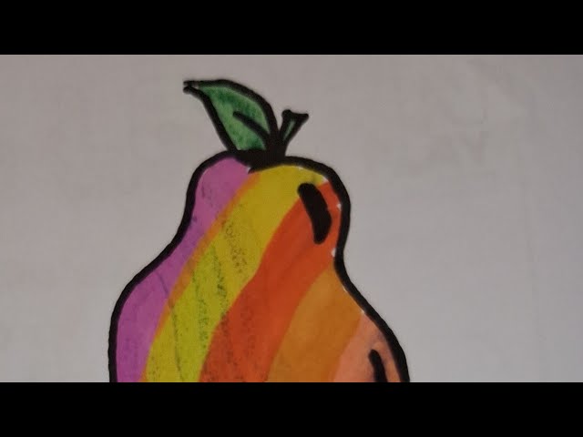 Easy drawing tutorial👌✨️ 💖 💖🍑#drawing#pencilportrsit #pencildrawing#shortvideo#art #daughterdrawing