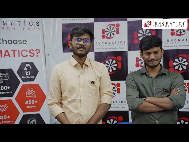 From the Wrong Choice to the Right Learning Path | His Innomatics Journey