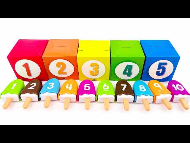 BEST Toy Learning Educational Video for Toddlers! Kids Learn to Count 1-10 and Colors!