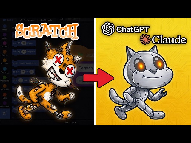ChatGPT and Claude WORK TOGETHER to create SCRATCH from SCRATCH