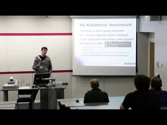 DrupalCampLondon 2013: Telling your Cumulo-nimbus [...]  - Alex McFadyen, Demotix.com