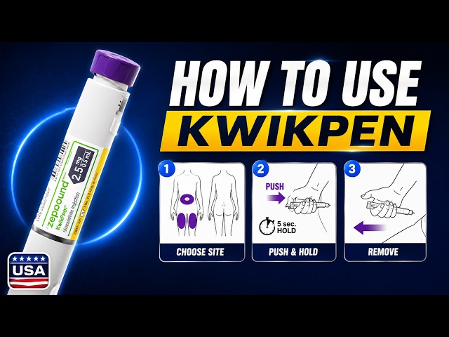 How to Use the Zepbound KwikPen: Step-by-Step Guide